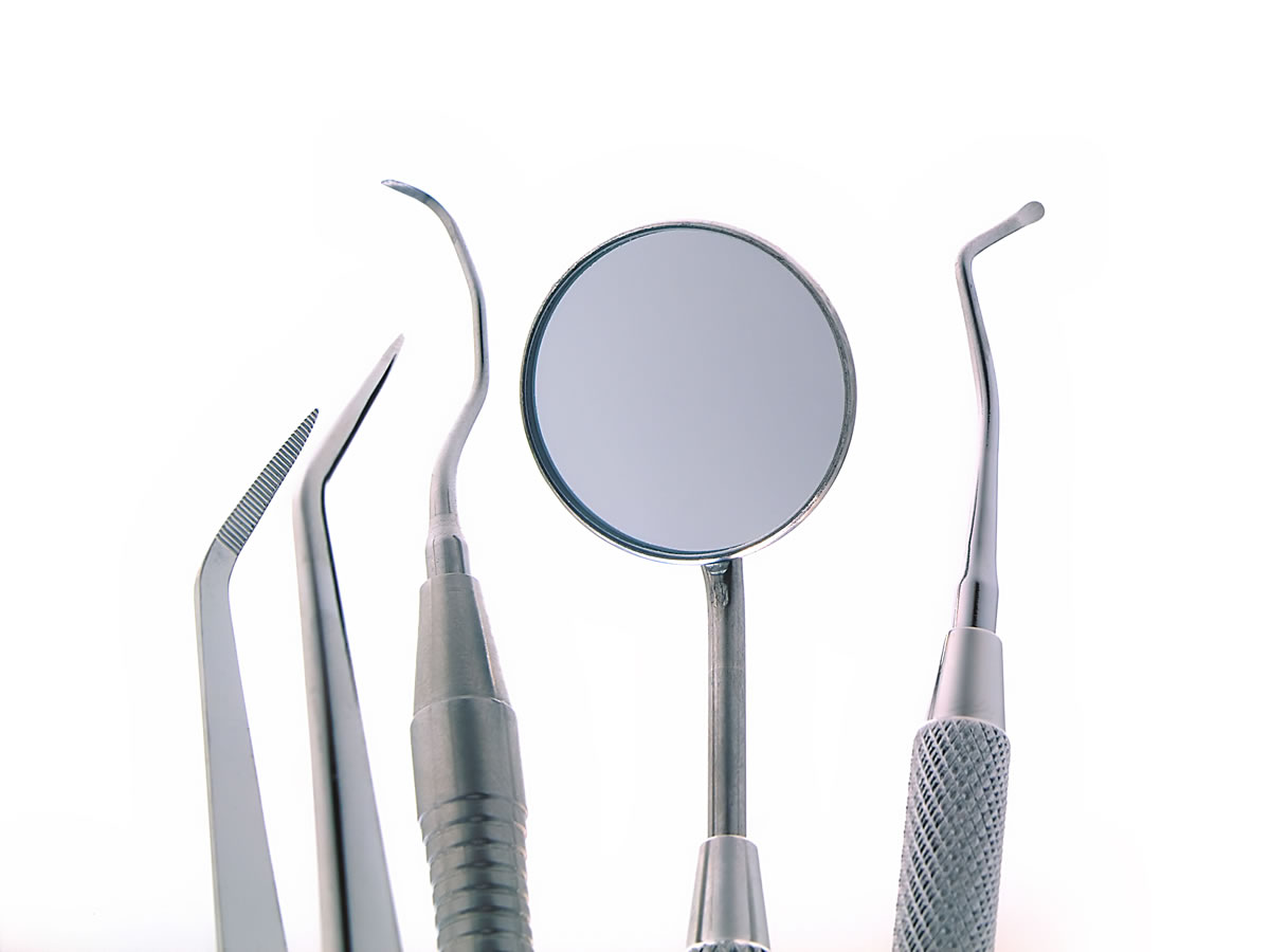 GDC instruments used at AMD Dental Clinic