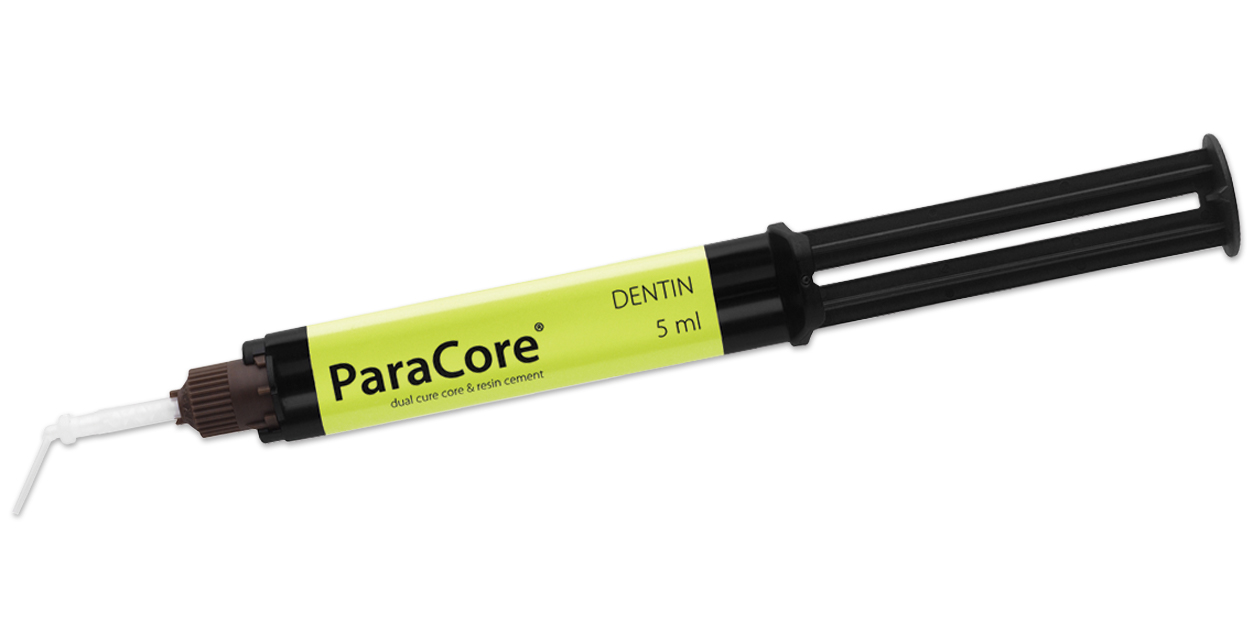 Coltene Paracore Composite resin for core buildup at AMD 